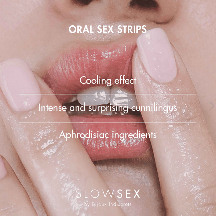 Slow Sex Oral Sex Strips sloksnes orālajam seksam